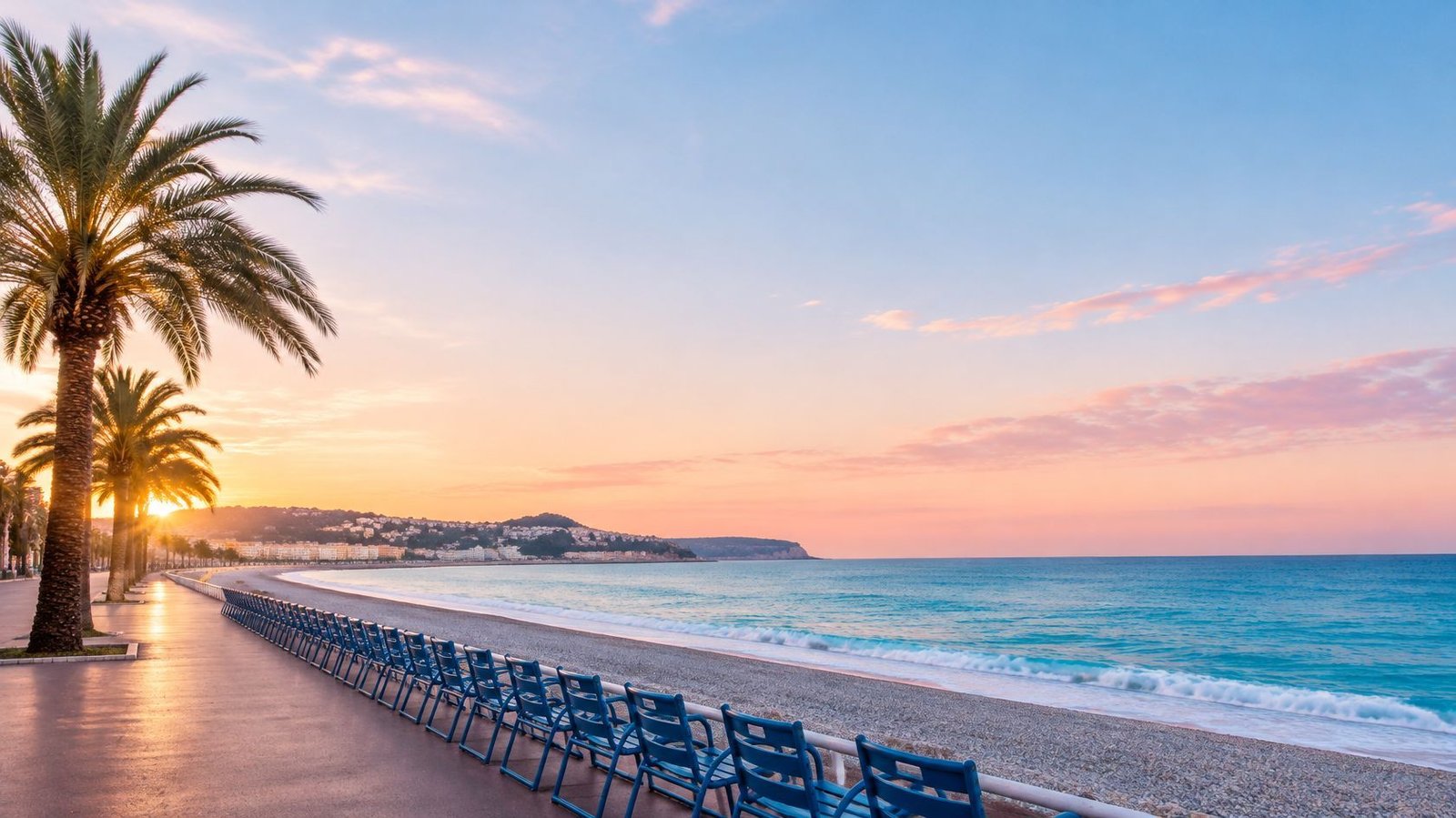 Promenade des Anglais in Nice, Côte d'Azur